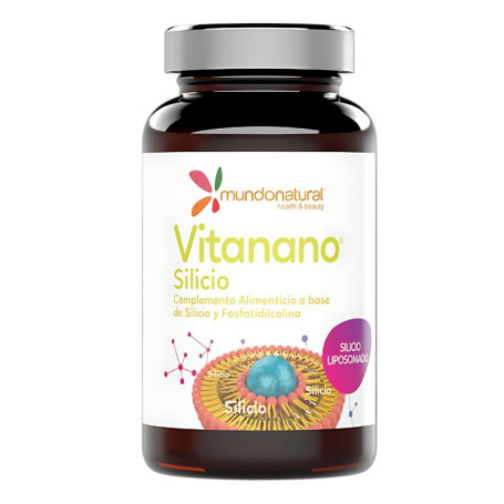 Vitanano Silicio Liposomado 30 Capsulas Mundo Natural