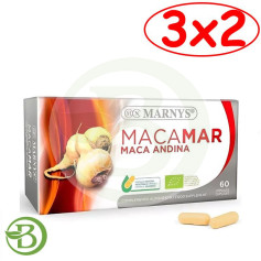 Pack 3x2 Macamar 60 Capsulas Marnys