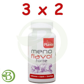 Pack 3x2 Menoflavol Forte 60 Cápsulas Plantis