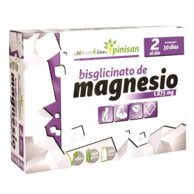 Bisglicinato De Magnesio 60 Comprimidos Pinisan