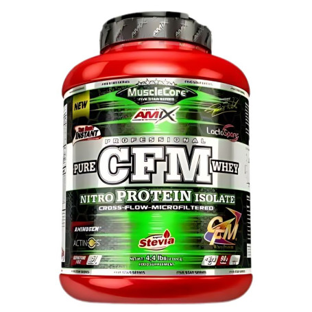 Cfm Nitro Whey With Actinos 2 Kg Doble Chocolate Amix