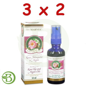 Pack 3x2 Aceite Corporal de Hipérico 50Ml. Spray Marnys