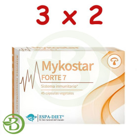 Pack 3x2 Mykostar Forte 7 45 Capsulas Espadiet