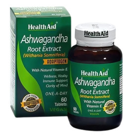 Ashwagandha 60 Comprimidos (Withania Somnifera) Health Aid