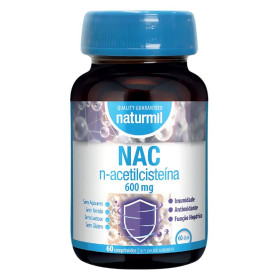 N-Acetilcisteina 600Mg 60 Comprimidos Naturmil