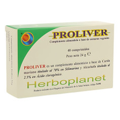 Proliver 24 Gr 40 Comprimidos en Blíster Herboplanet