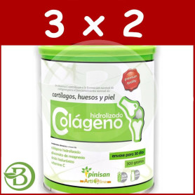 Pack 3x2 Colágeno Hidrolizado 300Gr. Pinisan