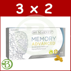 Pack 3x2 Memory Advanced 60 Capsulas Marnys
