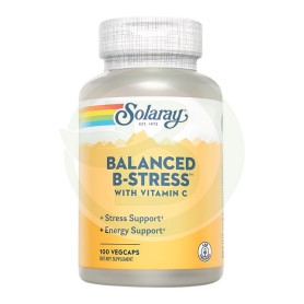 Nutritionally Balanced B-Stress 100 Cápsulas Vegetales Solaray