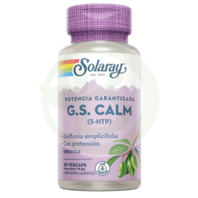 GS Calm (5HTP) 60 Cápsulas Solaray