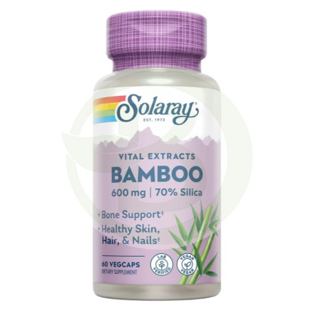 Bambú 300Mg. 60 Cápsulas Solaray