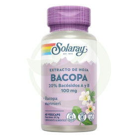 Bacopa 100Mg. 60 Cápsulas Solaray