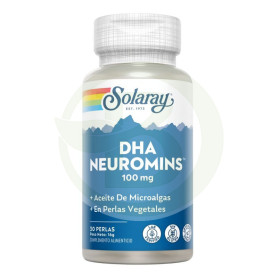 DHA Neuromins 100Mg. 30 Perlas Solaray