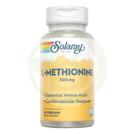 L-Methionine 500Mg. 30 Cápsulas Solaray