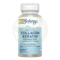 Collagen Keratin 60 Cápsulas Solaray