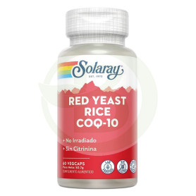 Red Yeast Rice Plus Q10 60 Cápsulas Solaray