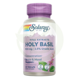 Holly Basil 450Mg. 60 Cápsulas Solaray