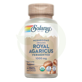 Royal agaricus 500Mg. 60 Cápsulas Solaray