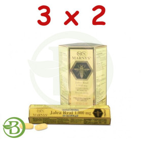 Pack 3x2 Jalea Real y Lecitina 30 Cápsulas Marnys