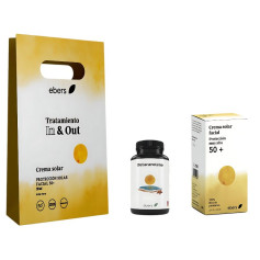 Estuche Proteccion Solar In & Out 60 Perlas+50Ml Ebers