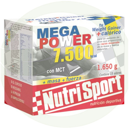 Megapower 7500Kcal. Chocolate Nutrisport