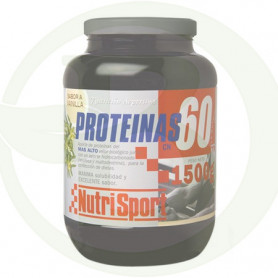 Proteínas 60% 1500Gr. Vainilla Nutrisport