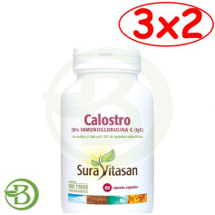 Pack 3x2 Calostro 60 Cápsulas Sura Vitasan