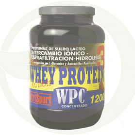 Whey Protein 3 WPC Concentrado Fresa 1200Gr. Nutrisport