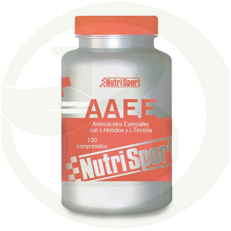 AAEE Aminoácidos Esenciales 100 Comprimidos 1g. Nutrisport