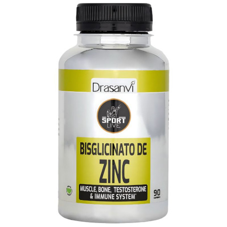 Bisglicinato De Zinc 90 Comprimidos Sport Live Drasanvi