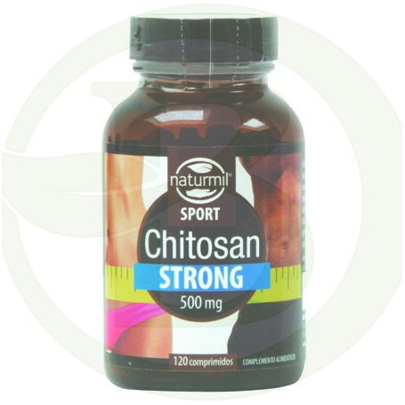 Chitosan Strong 120 Comprimidos 500Mg. Naturmil Sport