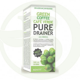 Café Verde Pure Drainer con Abedul 500Ml. Novity