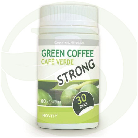 Café Verde Strong 60 Cápsulas Novity