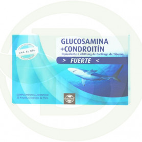 Glucosamina + Condroitina Fuerte 20 Ampollas Bebibles 15Ml. Naturmil