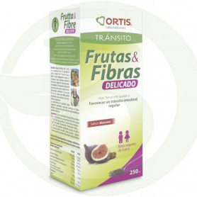 Frutas y Fibras Delicado Jarabe 250Ml. Ortis