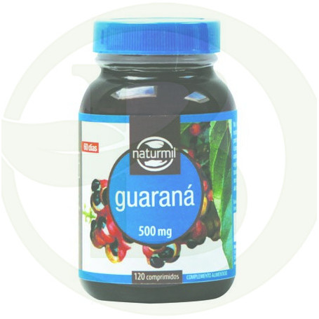 Guaraná 500Mg. 120 Comprimidos Naturmil