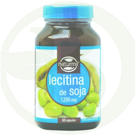 Lecitina de Soja 1200Mg. 60 Cápsulas Naturmil