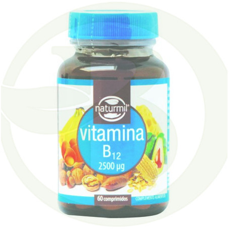 Vitamina B12 2500µg 60 Comprimidos Naturmil