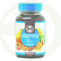 Vitamina B12 2500mcg 60 Comprimidos Naturmil
