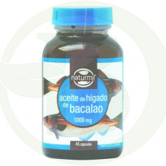 Aceite de Hígado de Bacalao 1000Mg. 45 Cápsulas Naturmil
