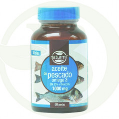 Aceite de Pescado Omega 3 1000Mg. 60 Perlas Naturmil