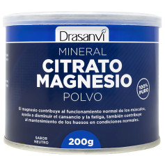 Mineral Citrato De Magnesio Polvo 200Gr Drasanvi