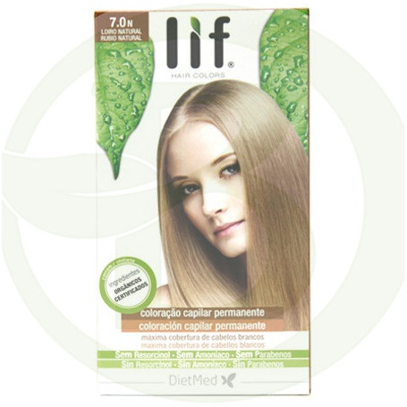 LIF Hair Colors 7.0N Rubio Natural Dietmed