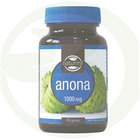 Graviola (Anona) 1000Mg. 45 Cápsulas Naturmil