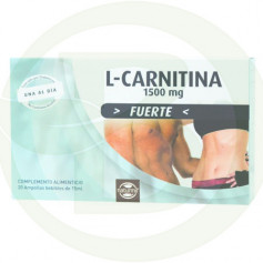 L-Carnitina Fuerte 20 Ampollas 15Ml. Naturmil
