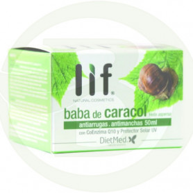 Baba de Caracol Crema LIF Natural Cosmetics 50Ml. Dietmed