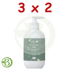 Pack 3x2 Gel-Champú Baby 250 Ml Ebers