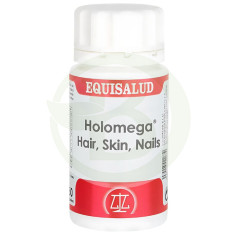 Holomega Hair Skin Nails 50 Cápsulas Equisalud