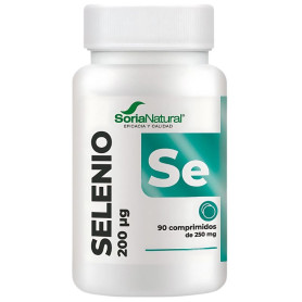 Selenio Liberación Sostenida 90 Comprimidos Soria Natural