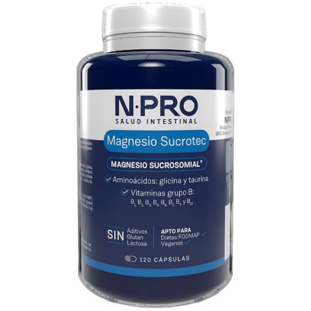 Magnesio Sucrotec 120 Cápsulas Npro